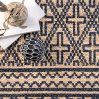 Nuloom Lorelei Trellis Nlo2821A Blue Area Rug