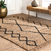 Nuloom Coastal Twist Nco1942A Natural Area Rug