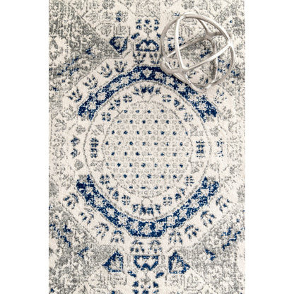 Nuloom Vintage Minta Nvi3134A Blue Area Rug