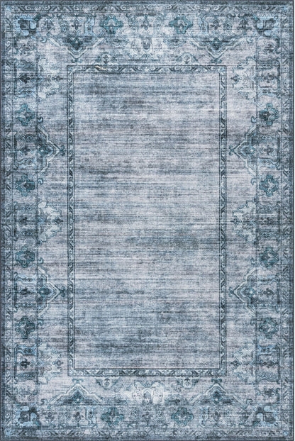 AreaRugs.com Wavaj Nwa1108A Blue Area Rug