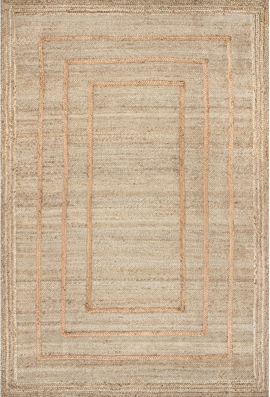 Nuloom Caile Raised Jute Nca3508B Light Pink Area Rug