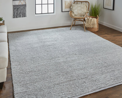Feizy Thayer 8649F Gray Area Rug