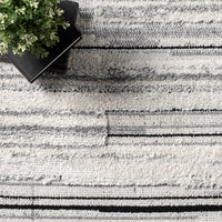 Nuloom Carla Bordered Nca2343A Black Area Rug