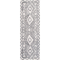 Nuloom Mila Moroccan Trellis Nmi1710B Gray Area Rug