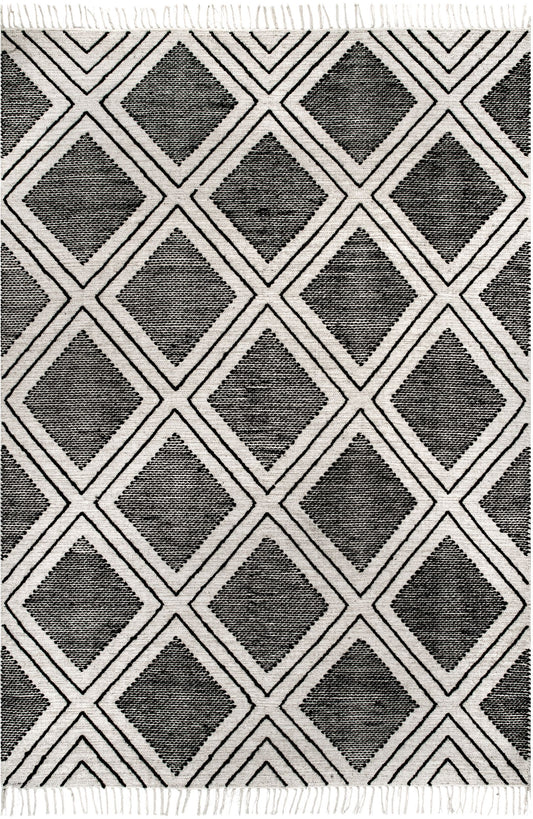 Nuloom Ailey Trellis Nai3408A Black Area Rug