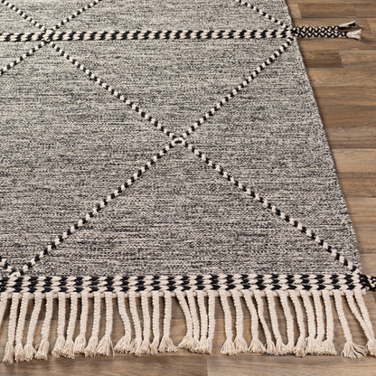 Surya Zanafi Znf-2301 Black, Cream Area Rug