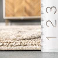 Nuloom Rebecca Textured Nre3003A Beige Area Rug