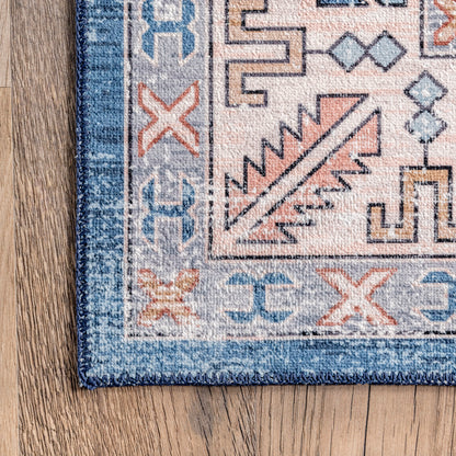 AreaRugs.com Wavaj Nwa1063A Blue Area Rug