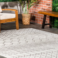 Nuloom Kate Trellis Nka2449A Beige Area Rug