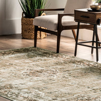 AreaRugs.com Wavaj Nwa1183A Beige Area Rug