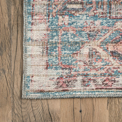 AreaRugs.com Wavaj Nwa1235A Blue Area Rug