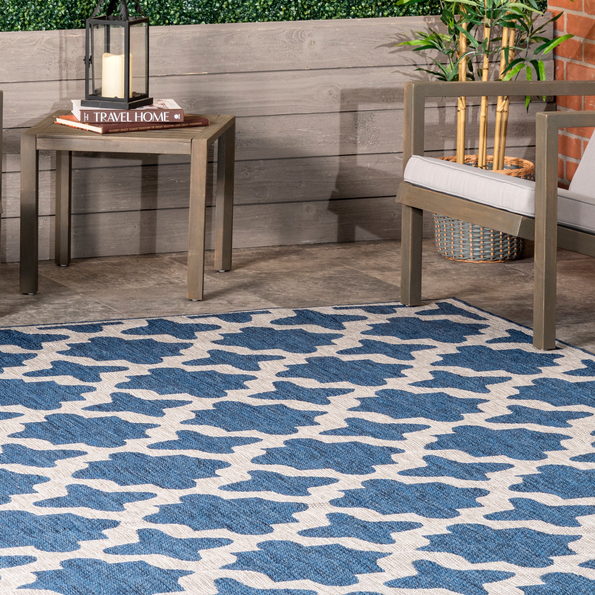 Nuloom Shiloh Star Nsh1784B Blue Area Rug