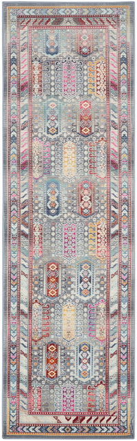 Nourison Vintage Kashan Vka06 Grey/Multi Area Rug