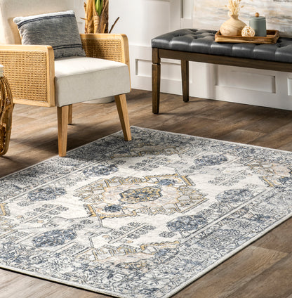 AreaRugs.com Wavaj Nwa1268A Beige Area Rug