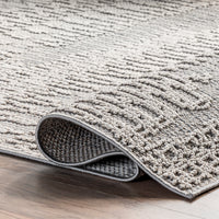 Nuloom Teagan Textured Nte2908A Gray Area Rug