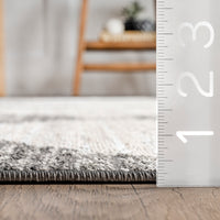 Nuloom Gianna Checker Tile Ngi1605A Gray Area Rug