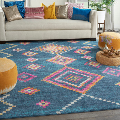 Nourison Passion Psn44 Navy Area Rug