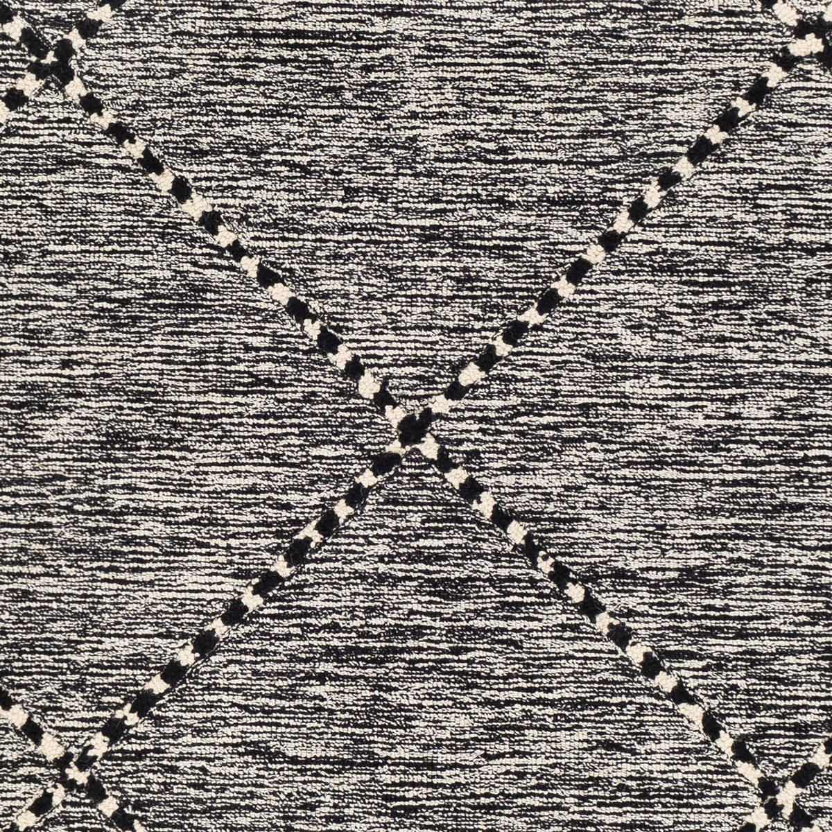 Surya Zanafi Tassels Zts-2307 Black, Cream Area Rug