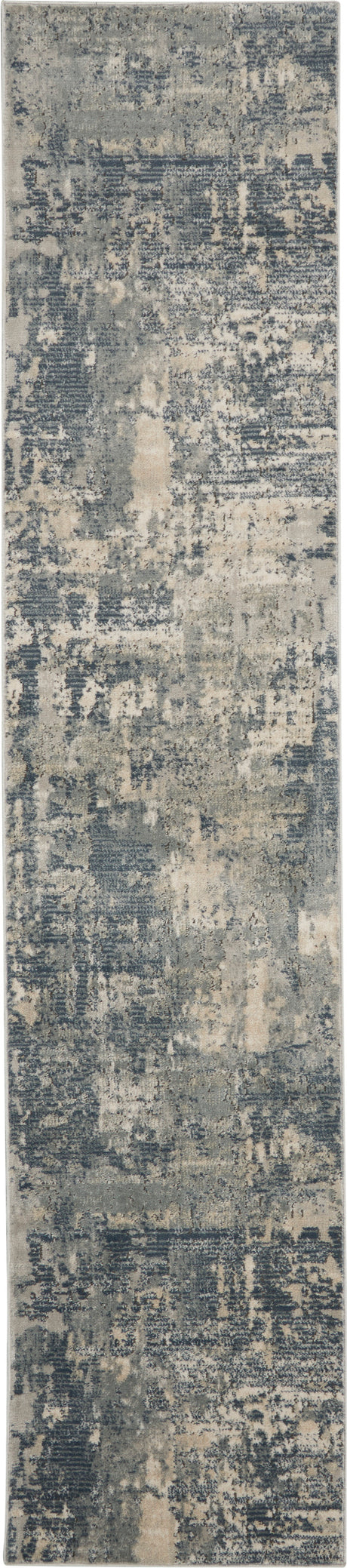 Nourison Quarry Qua04 Grey/Beige Area Rug