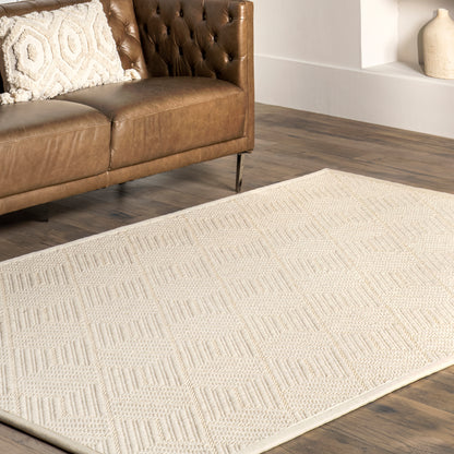 Nuloom Natural Suzanne Nna2771A Cream Area Rug