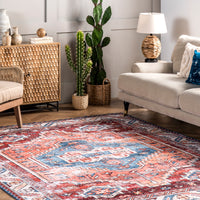 AreaRugs.com Wavaj Nwa1043A Rust Area Rug