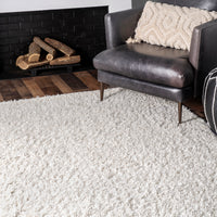 Nuloom Kara Solid Nka2228D Ivory Area Rug