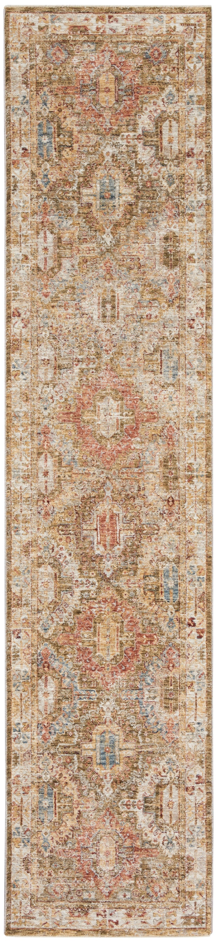 Nourison Sahar Shr01 Green Area Rug