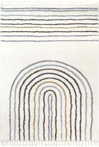 Nuloom Sina Rainbow Nsi1332A Beige Area Rug